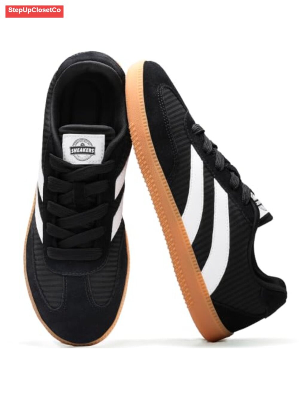 Retro Casual Sneakers Lace Up Lightweight Classic Trainer